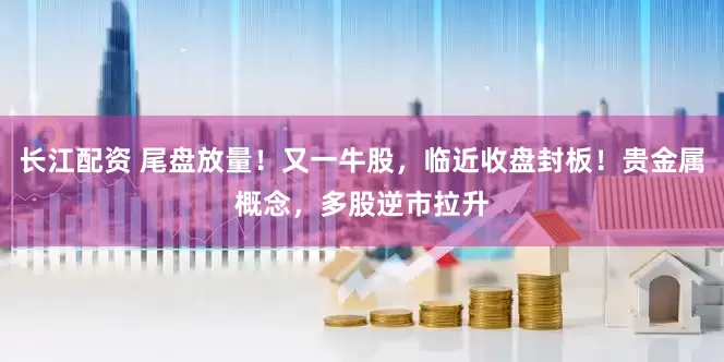 长江配资 尾盘放量！又一牛股，临近收盘封板！贵金属概念，多股逆市拉升